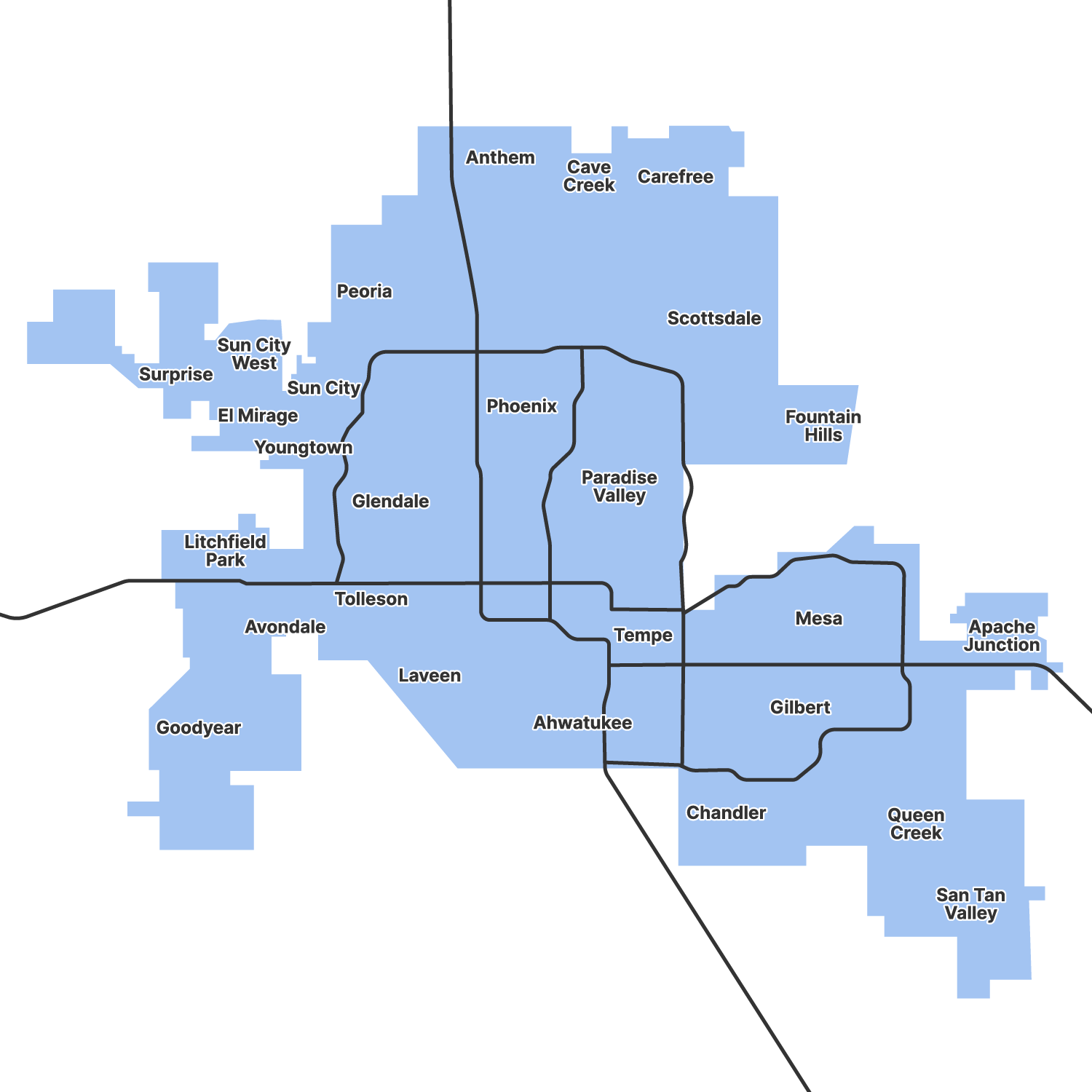 Superior branding of Gregs map